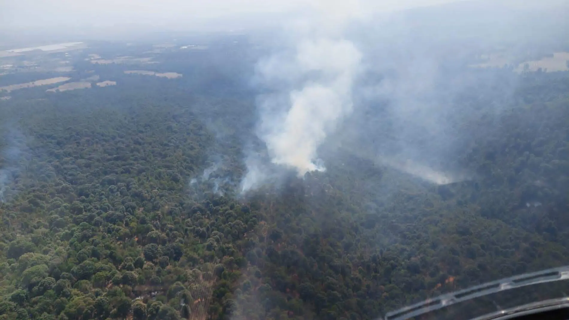 Incendio de cerro grande